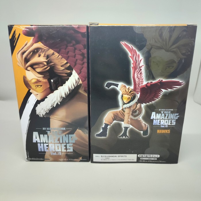 Hot Sale Banpresto My Hero Academia The Amazing Heroes Hawks Figure Aca Terbaru