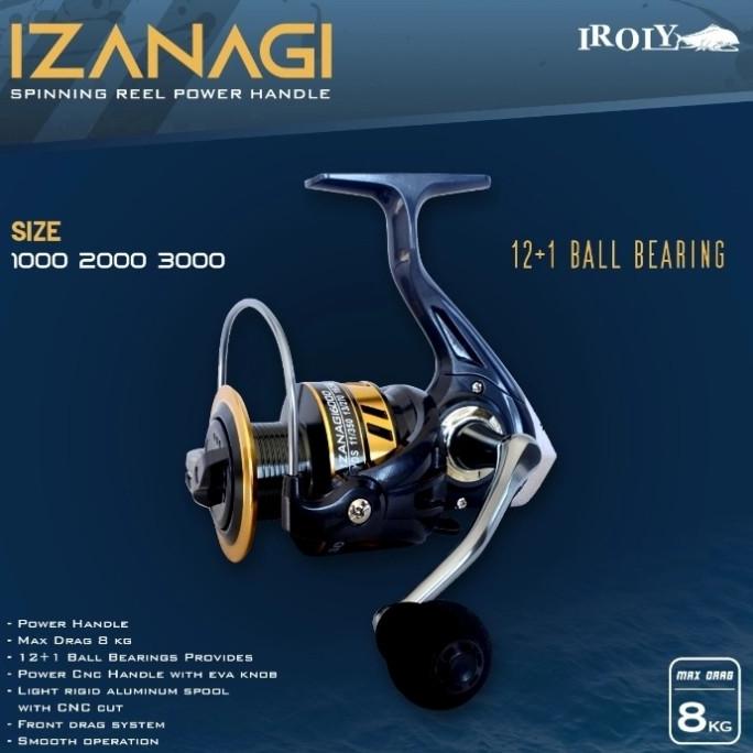 Reel Iroly Izanagi 12+1BB Power Handel