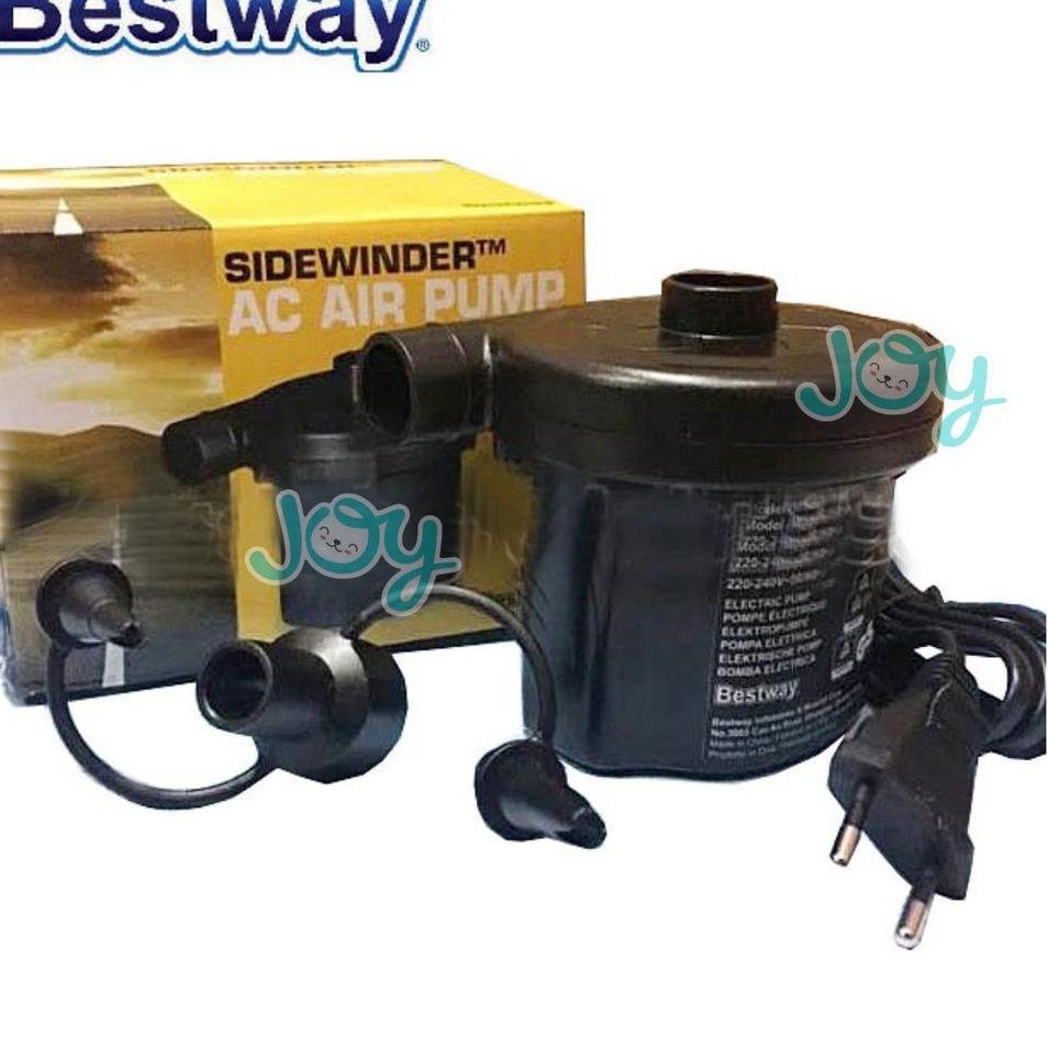 Limited Edition Bestway 62056 Pompa Angin Listrik / Pompa Elektrik Kasur Angin Kolam Renang Anak Jum