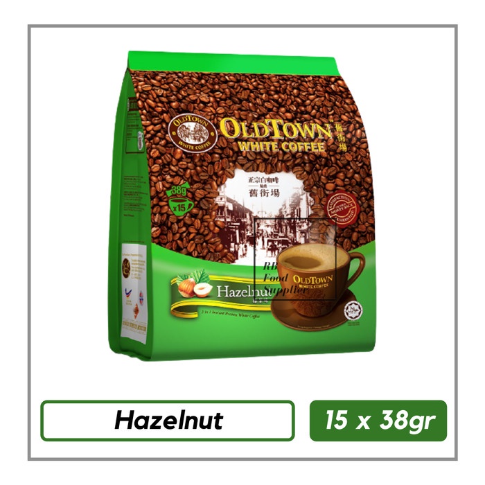 

BAYAR DITEMPAT Old Town White Coffee 3 in 1 Hazelnut / Kopi Old Town / Oldtown /KOPI EUBE/KOPI KAPAL