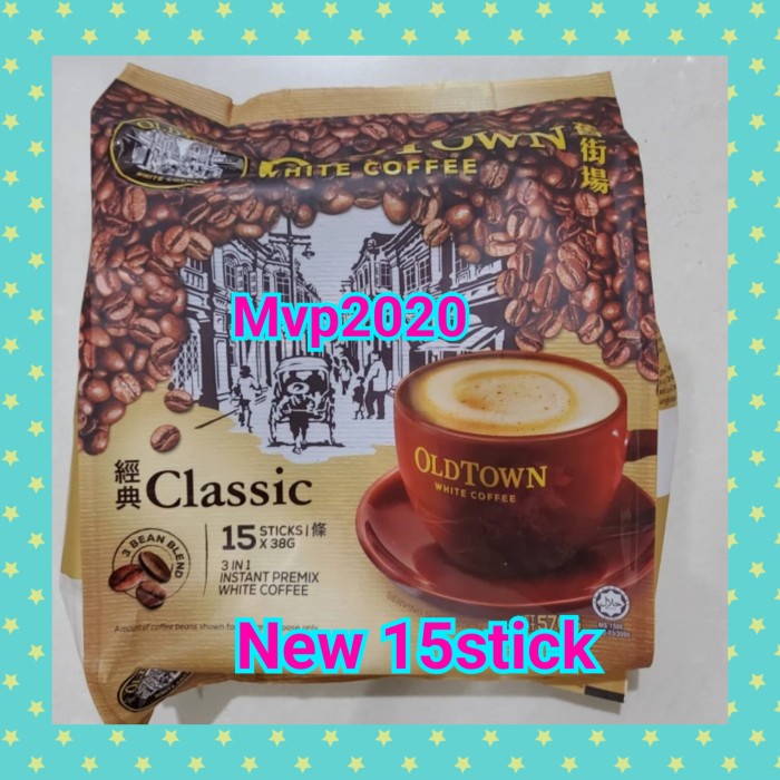 

TERMURAH Kopi Old Town white coffee 3 in 1 classic /KOPI EUBE/KOPI KAPAL API/KOPIBUBUK/KOPI