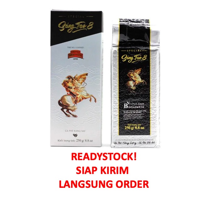 

TERMURAH Kopi Vietnam nomor 1 - TRUNG NGUYEN SANG TAO SANGTAO 8 (250 gram) /KOPI EUBE/KOPI KAPAL