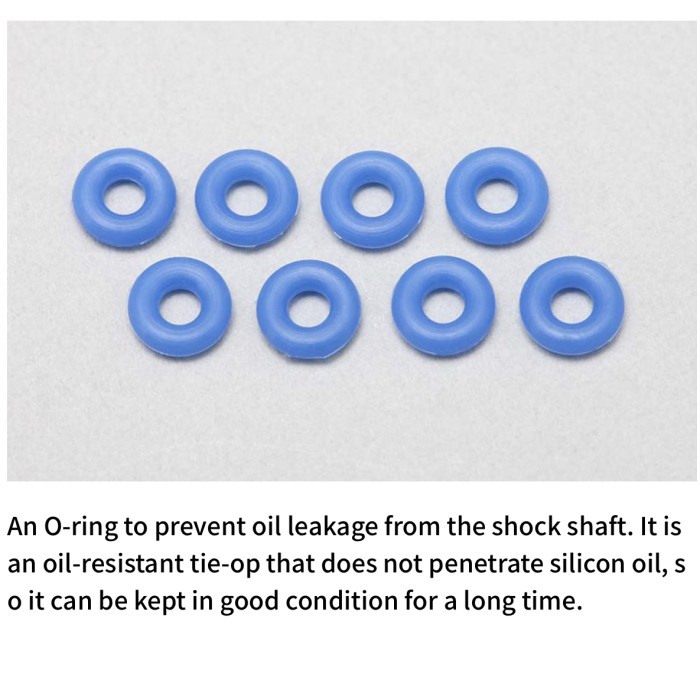Flash Sale Yokomo Ys-7Hg2 High Grade P3 O Ring Blue 8Pcs Termurah
