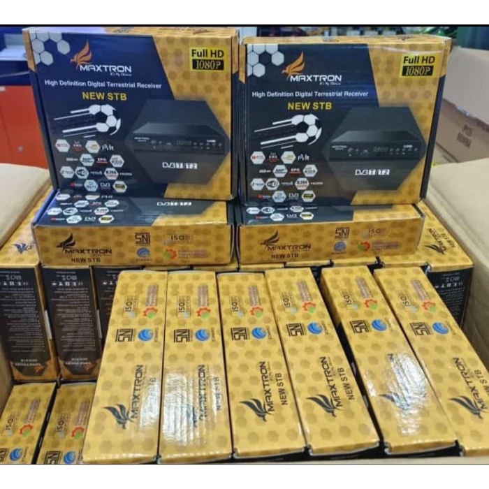 Evercoss Set Top BoX STB Prime digital TV receiver Full HD original