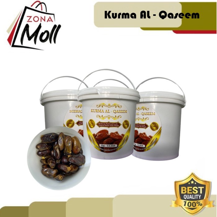 

Kurma Ember Al Qaseem Premium 500Gr Halal Expired 2025