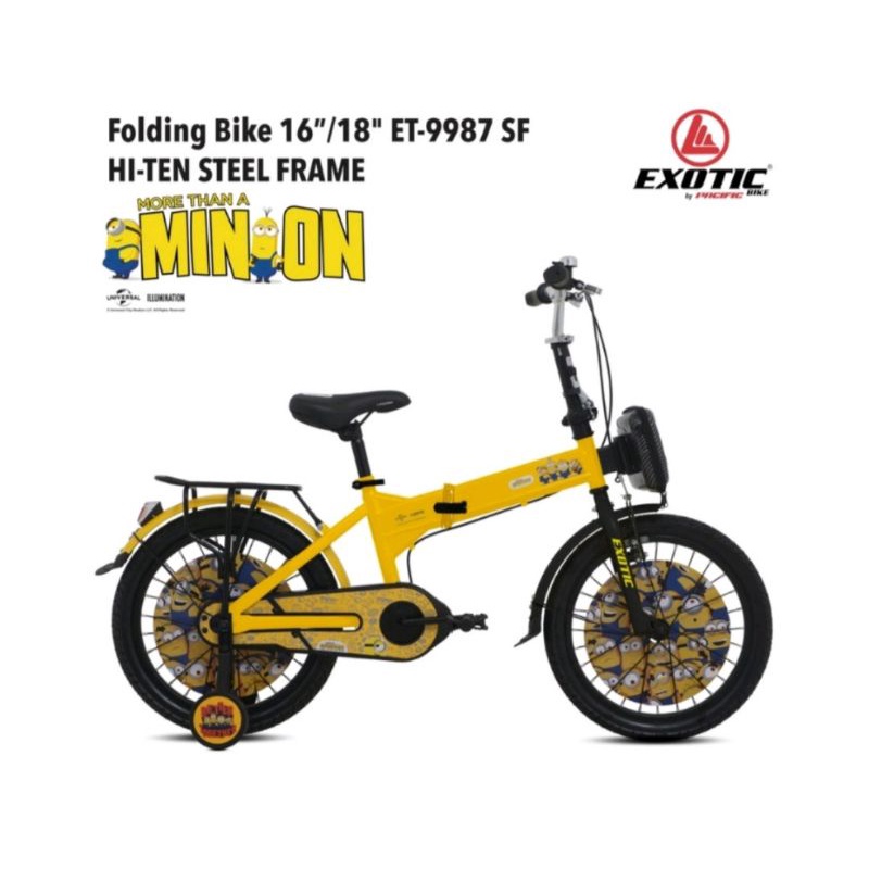 Sepeda anak laki lipat 16