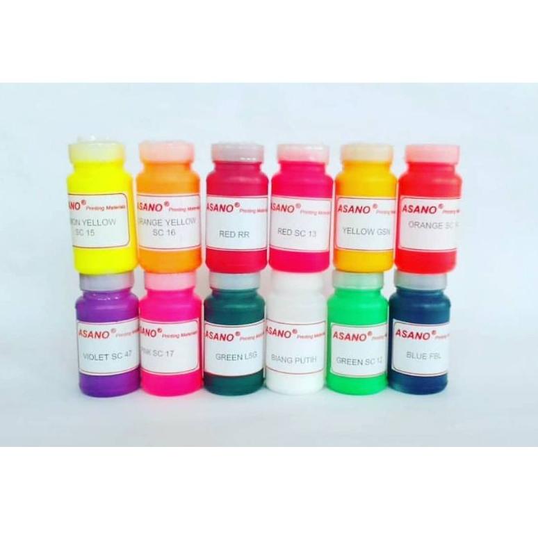 

34 Biang Asano Pigmen Warna Sablon Cat mwpvb