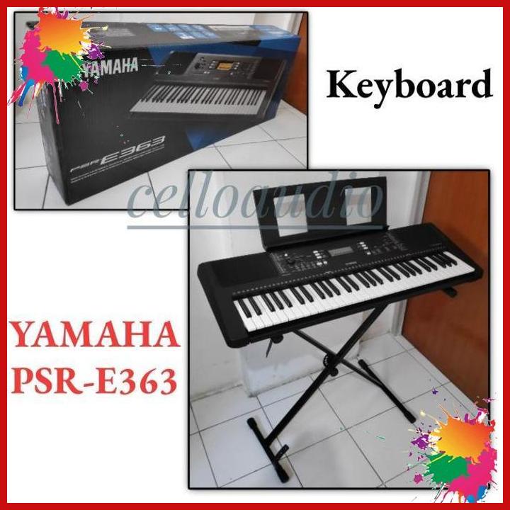 keyboard yamaha psr-e363 (second) + stand keyboard [ca1]