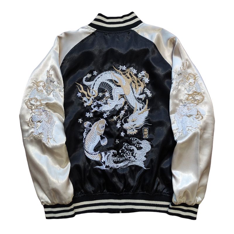 Sukajan Ryu Koi Japanese Traditional