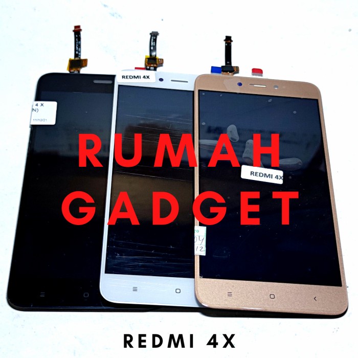 LCD XIAOMI REDMI 4X FULLSET ORIGINAL ORIGINAL TERBARU