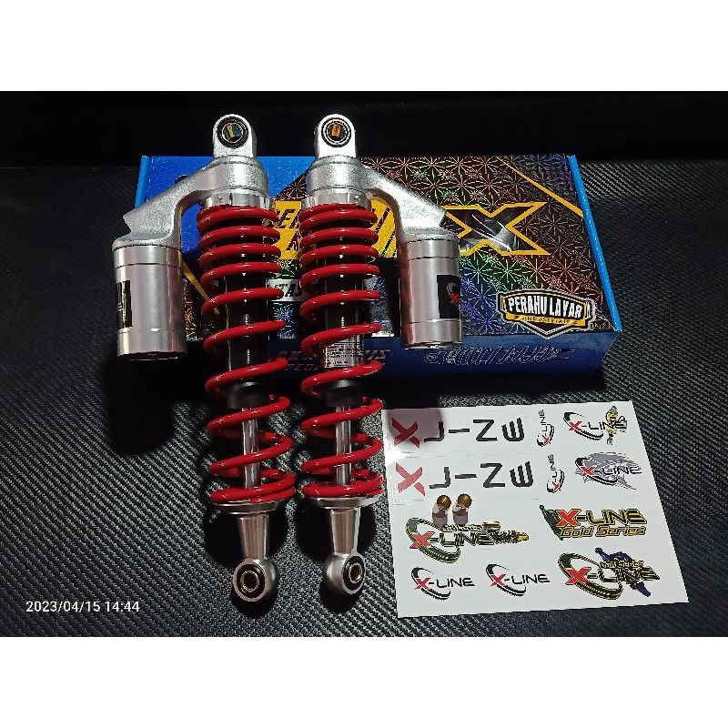 shock sekok shockbreaker belakang x-line sekok x line 280mm 320mm 340mm