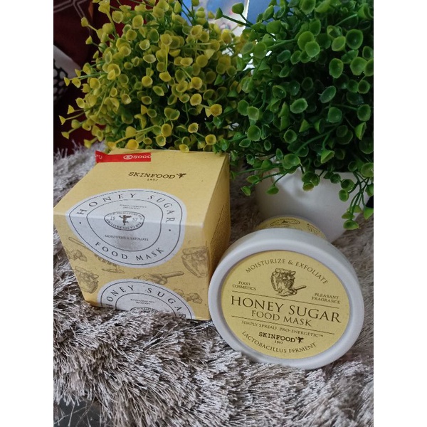 skinfood - honey sugar food mask 120g