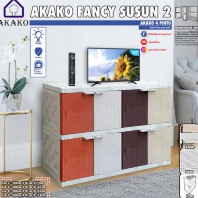 Lemari Tv Bupet Akako Fancy Plastik