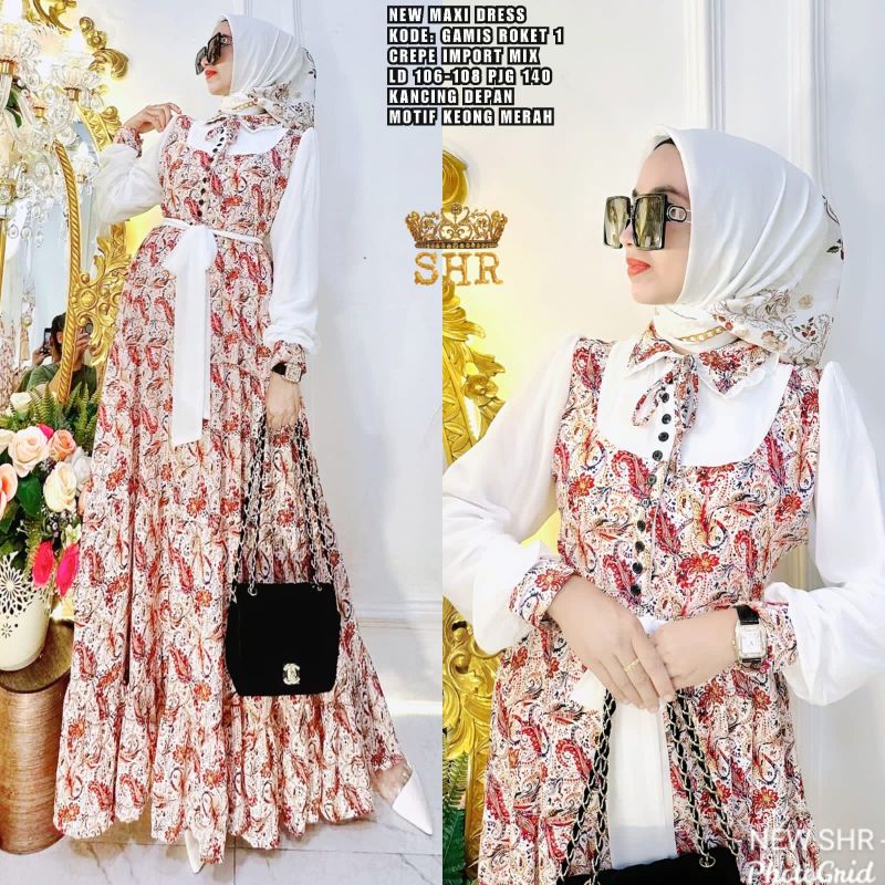 DRESS SHR ORI SET HIJAB