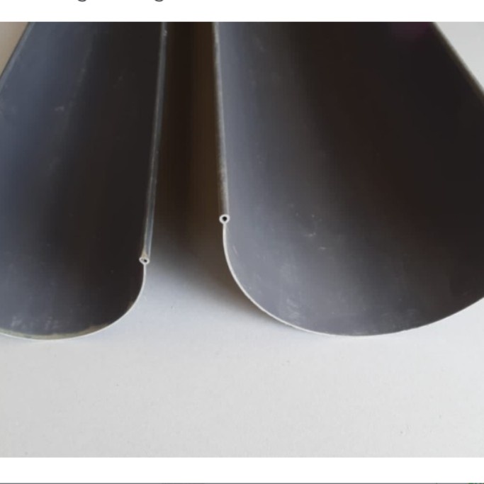 Terlaris Talang Air Bulat Pvc / Talang 1/2 Setengah Lingkaran 6" Inch 8" Inch