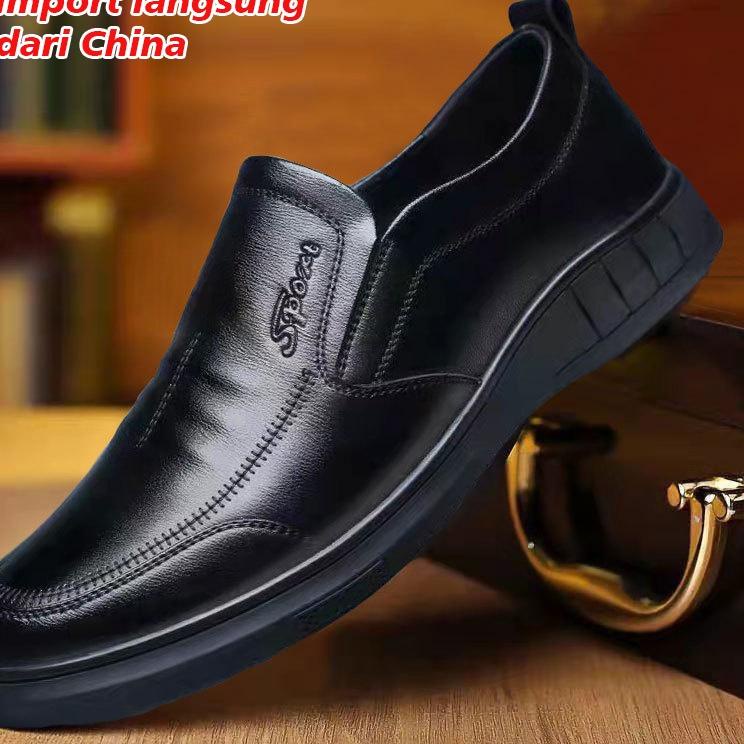 Special Promo✱ Sepatu pria ROBERTO K-19 | sepatu kulit import ORIGINAL sepatu kulit asli slip-on sepatu pantofel pria 881✭