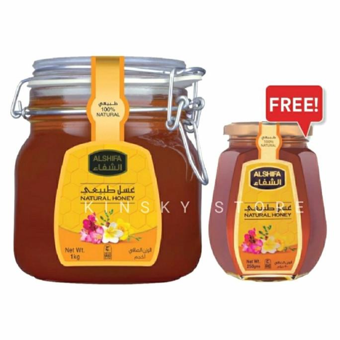 

Madu Al shifa 1kg Free Al Shifa 250gr ORIGINAL