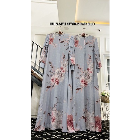 Nayyara 2 Series Syari Set Gamis Original Brand by Haliza syari