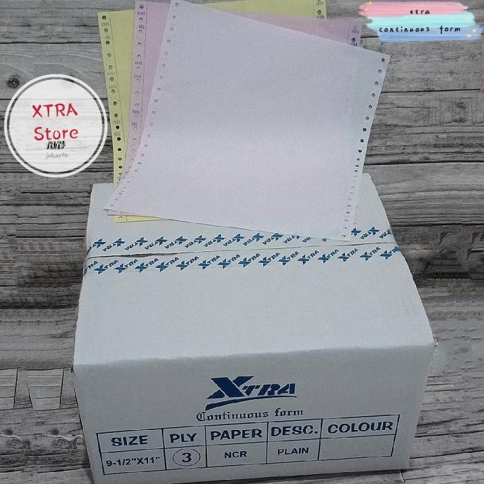 

Kertas Continuous Form 3Ply 9.5X11