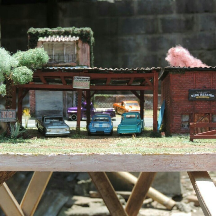 Hot Sale Diorama Diecast Hotwheels Rumah Pantai Terbaru