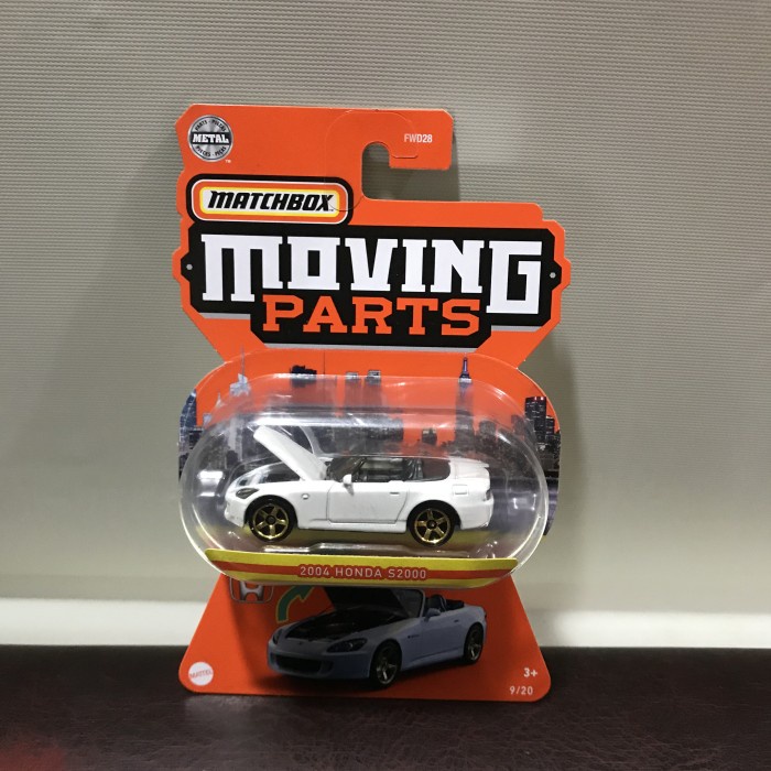 Promo Matchbox Moving Parts 2004 Honda S2000 Termurah