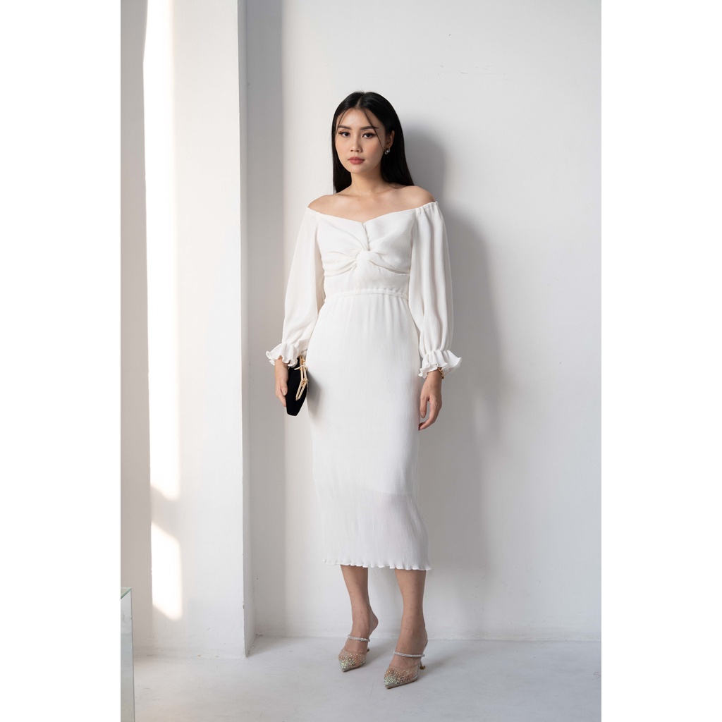 IWEARGRACIE - CAROL DRESS / DRESS WANITA / MIDI DRESS