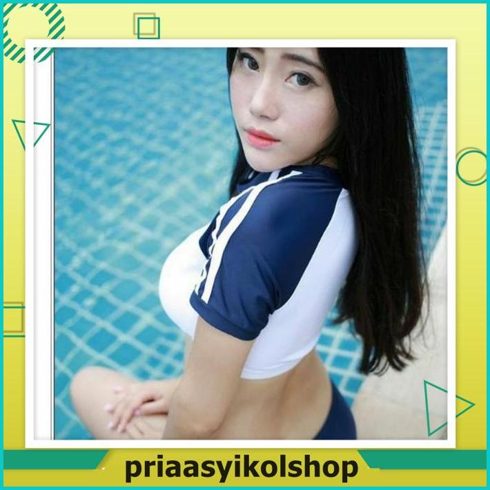 COSPLAY BAJU RENANG SERAGAM OLAHRAGA SEKOLAH JEPANG BULMA SWIMSUIT SCHOOL UNIFORM KOSTUM BEST PRODUK