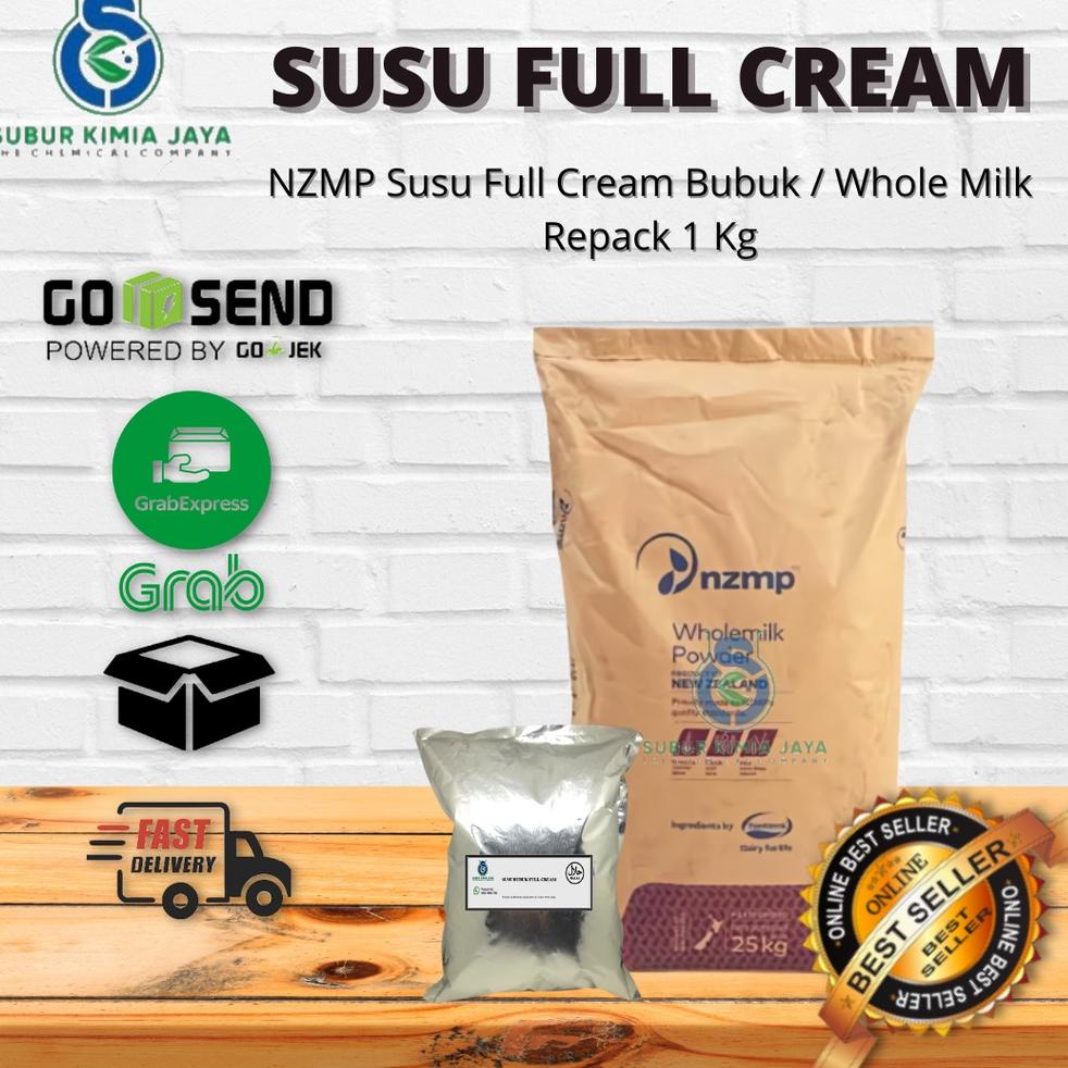 

DISKON !!! Susu Bubuk Full Cream NZMP / Whole Milk 1 kg [KODE 494]