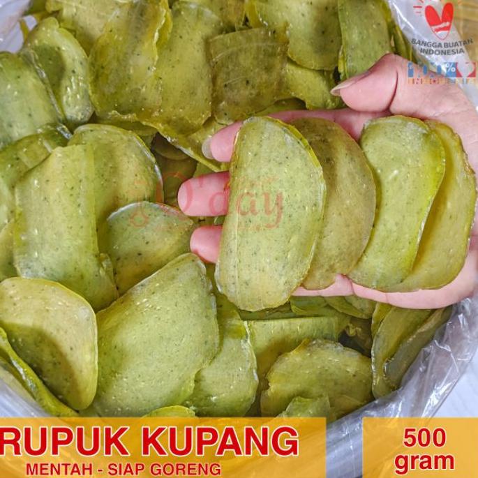 

Termurah✅KERUPUK KUPANG MENTAH 500 gram Siap Goreng Camilan Laut Madura | Qday Classic Surabaya | Krupuk Oleh oleh Khas Fresh