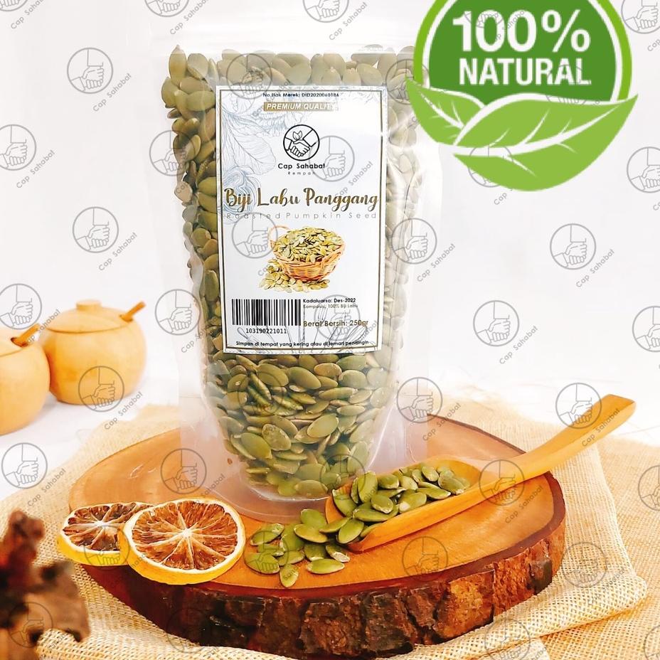 

Termurah | FG2 | 250gr Biji Labu Panggang / Roasted Pumpkin Seed / Rempah / JSR 100% PREMIUM QUALITY
