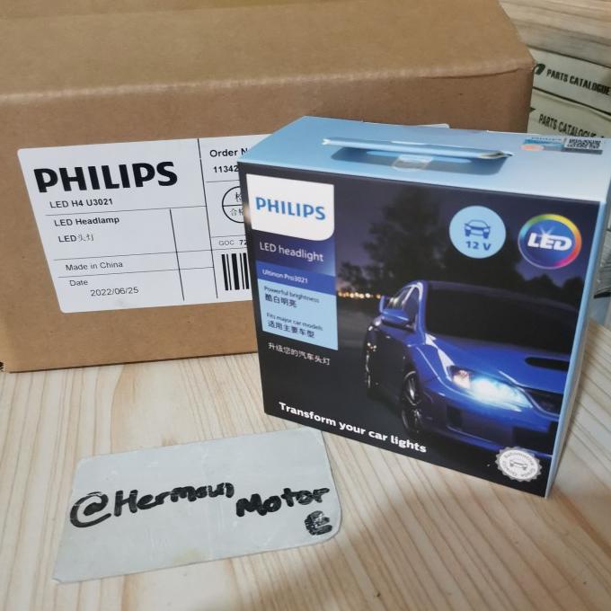 Bohlam Mobilio Brio Freed Jazz City HRV Philips LED White H4 Original