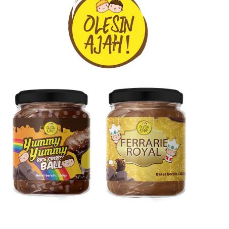 

Termurah | KF7 | Promo OlesinAjah Selai Yummy yummy 200Gr + Ferrarie Royal 200Gr