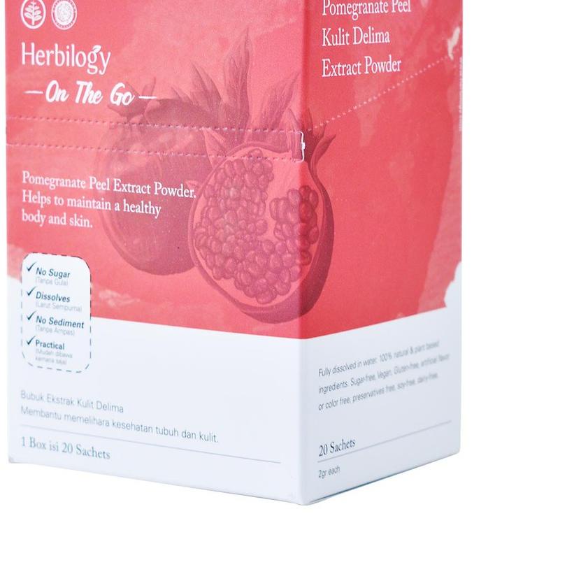 

COD | TD4 | Herbilogy On The Go – Pomegranate Peel Extract Powder Isi 20 Sachets