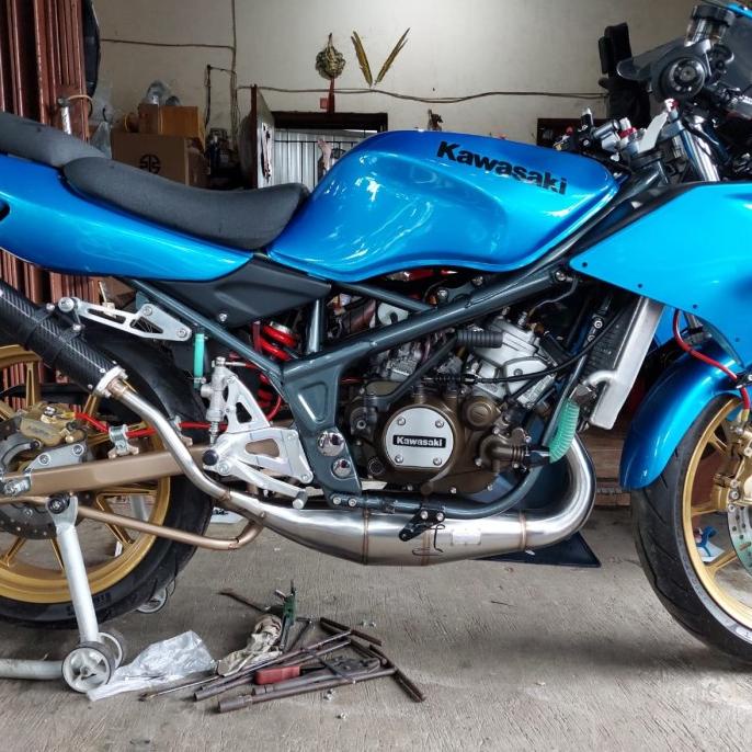 perut chamber knalpot Rs1 super cobra ninja R/SS/RR original