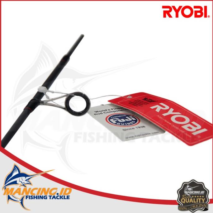 Gratis Ongkir Joran Ryobi Tokumei UL 6.0F (Fuji) Ultra Light Fishing Rod Spinning Kualitas Terbaik (mc00gs)