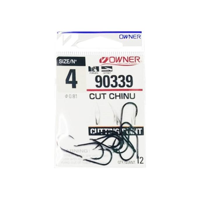 Gratis Ongkir Owner Cut Chinu 90339 Hook Pancing Mata Kail Tajam Kuat Made in Japan Kualitas Terbaik