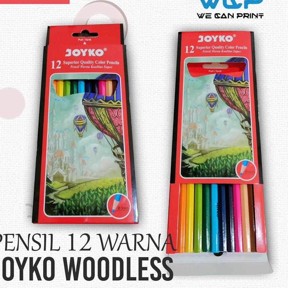 

Big Discount9.9 Pensil 12 Warna Joyko Panjang Woodless CP 100 Pensil Menggambar Anak 639➝