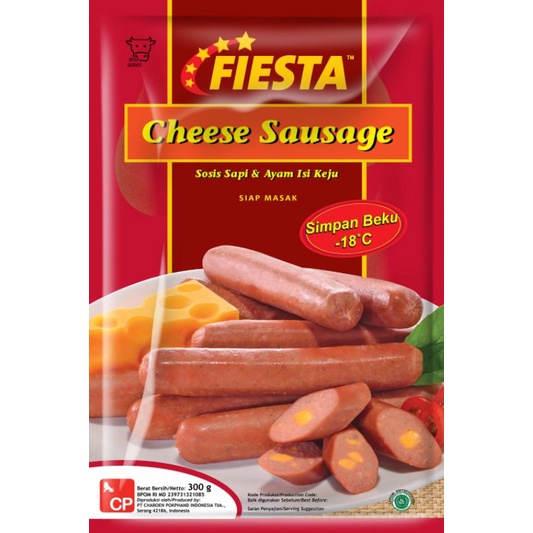 

Fiesta Cheese Sausage 300gr