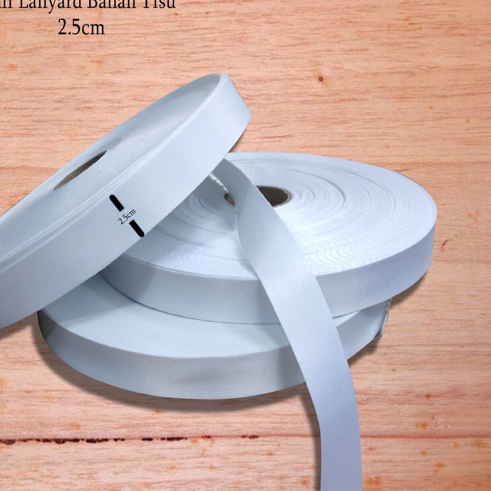 

On Sale Tali Lanyard ID card bahan tisu 2,5 cm /Printing Sublim 231+