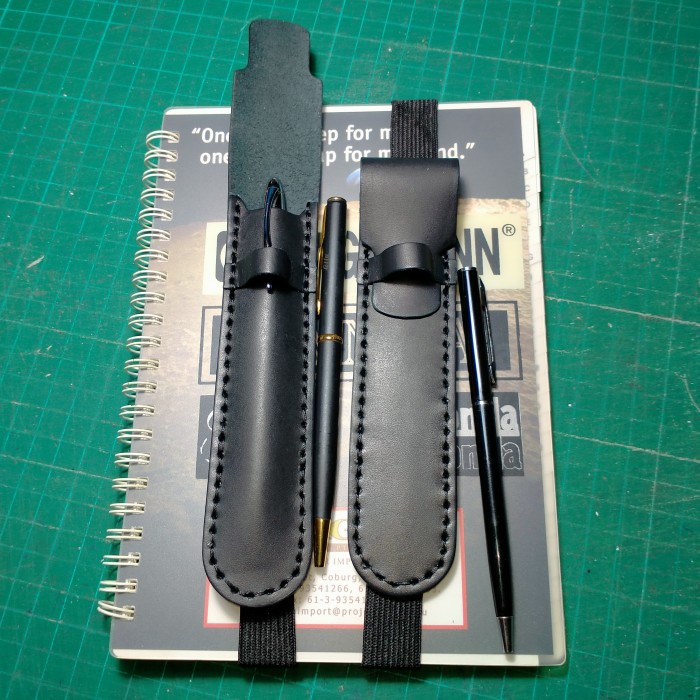 

TERLARIS pen holder agenda, pen case + karet utk pasang di agenda /BUKU TULIS SEKOLAH/BUKU TULIS