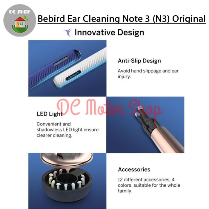 Bebird N3 Pro Note 3 Endoskopi Pembersih Telinga Tweezer Rod Endoscope