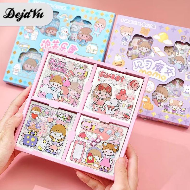 

Dejavu Stiker Lucu Sticker Kartun Korea Motif Anti Air Lembar Sticker Waterproof Sticker Stiker Aesthetic HSB666