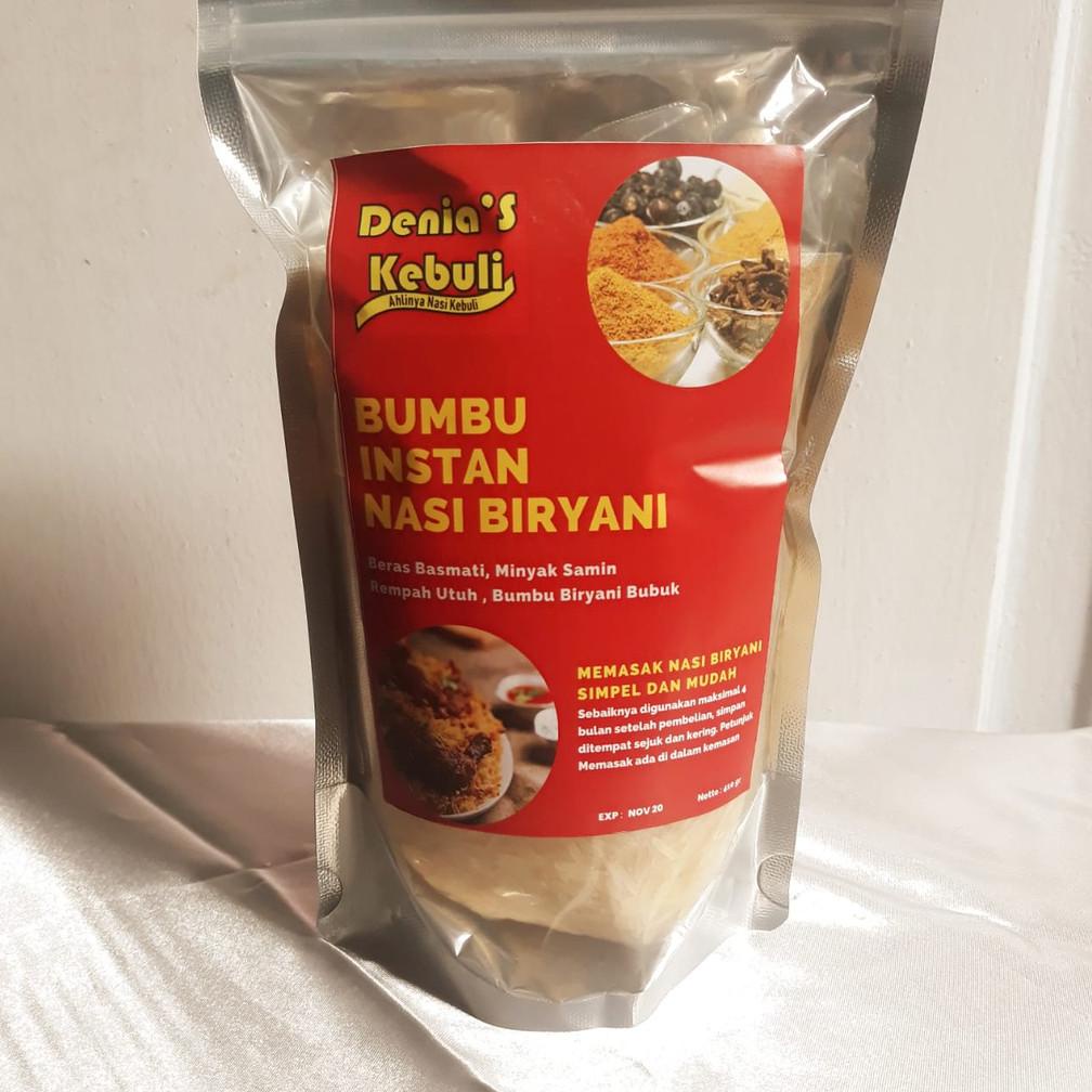 

Nasi Biryani Denia's Kebuli bumbu instan Reguler 410 gr