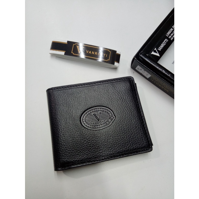 dompet pria Dompet Pria Kulit Vanrotti(W8Y7) dompet pria slot uang dompet pria kecil resleting dompe