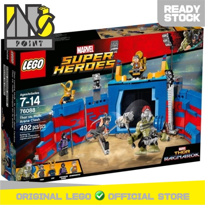 LEGO 76088 - Super Heroes - Thor vs. Hulk: Arena Clash