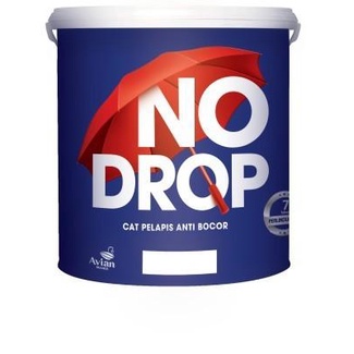 Terlaris Cat No Drop 4 Kg - 002 Abu-Abu