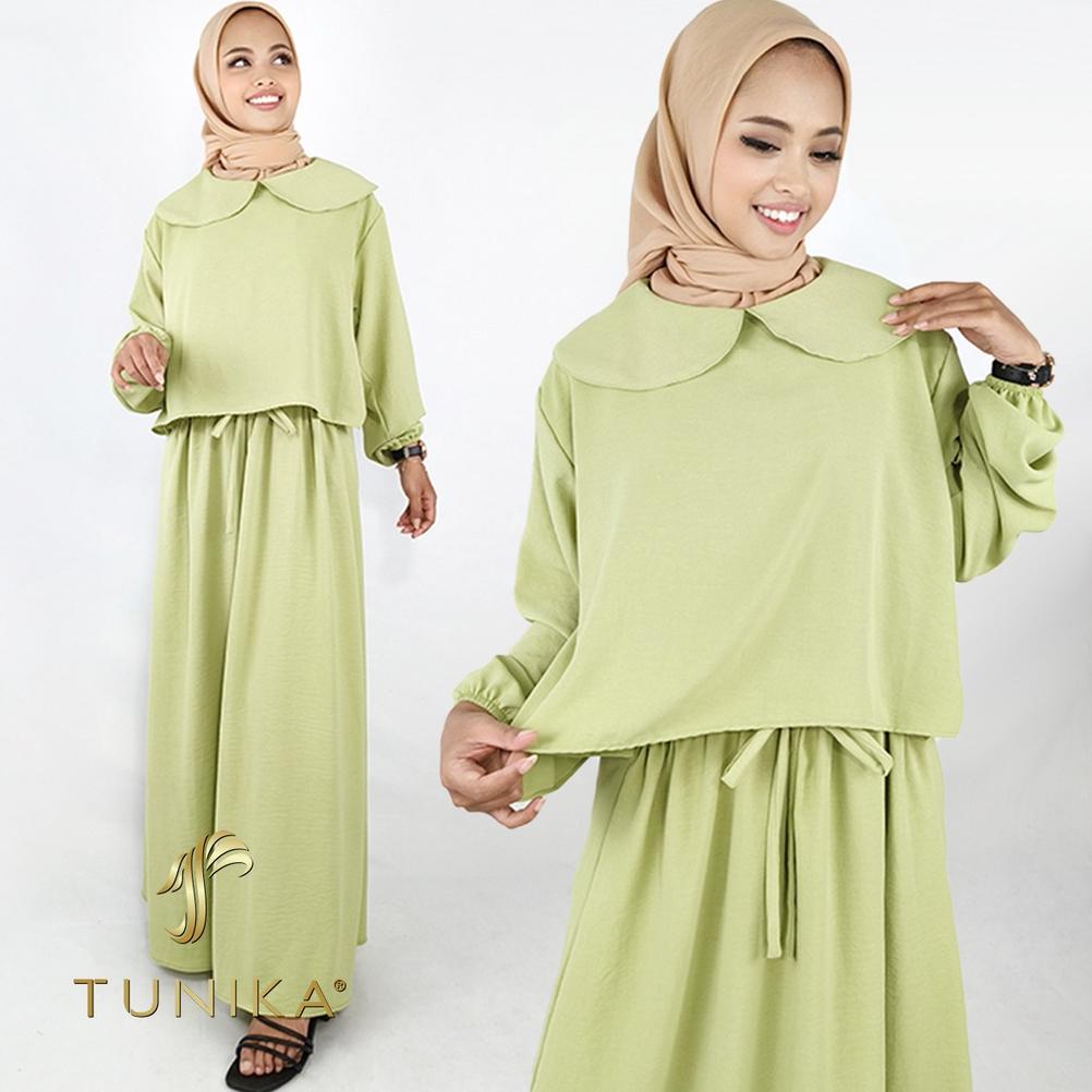 (BAYAR DITEMPAT) Niami Maxy Crinkle Airflow - Baju Gamis Jumbo Wanita - Dress Muslim - Gamis Dewasa 