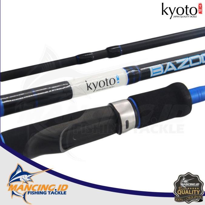 Gratis Ongkir Kyoto BAZOOKA Fishing Rod Spinning FUJI Medium Heavy Joran Sungai Kualitas Terbaik (mc00gs)