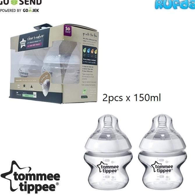 Tommee Tippee Botol Susu 150Ml (2Pcs), Baby Bottle
