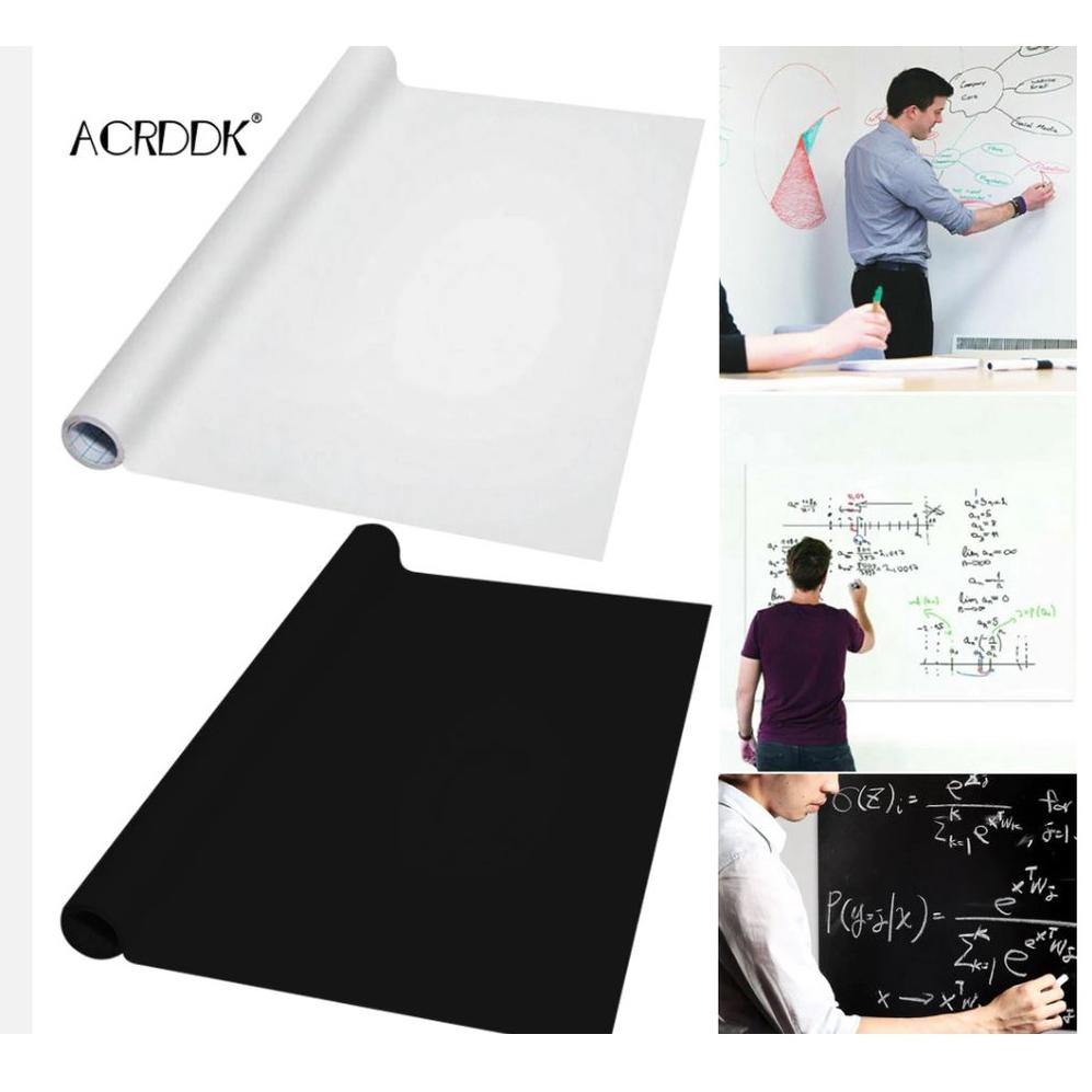 

[KODE SGIJV] Sticker Papan tulis DIY Blackboard Sticker Wallpaper Kapu Papan Tulis